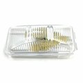 Truck-Lite Incandescent, 1 Bulb, Rectangular Clear, Utility Light, PL-10, 12V 15200CP